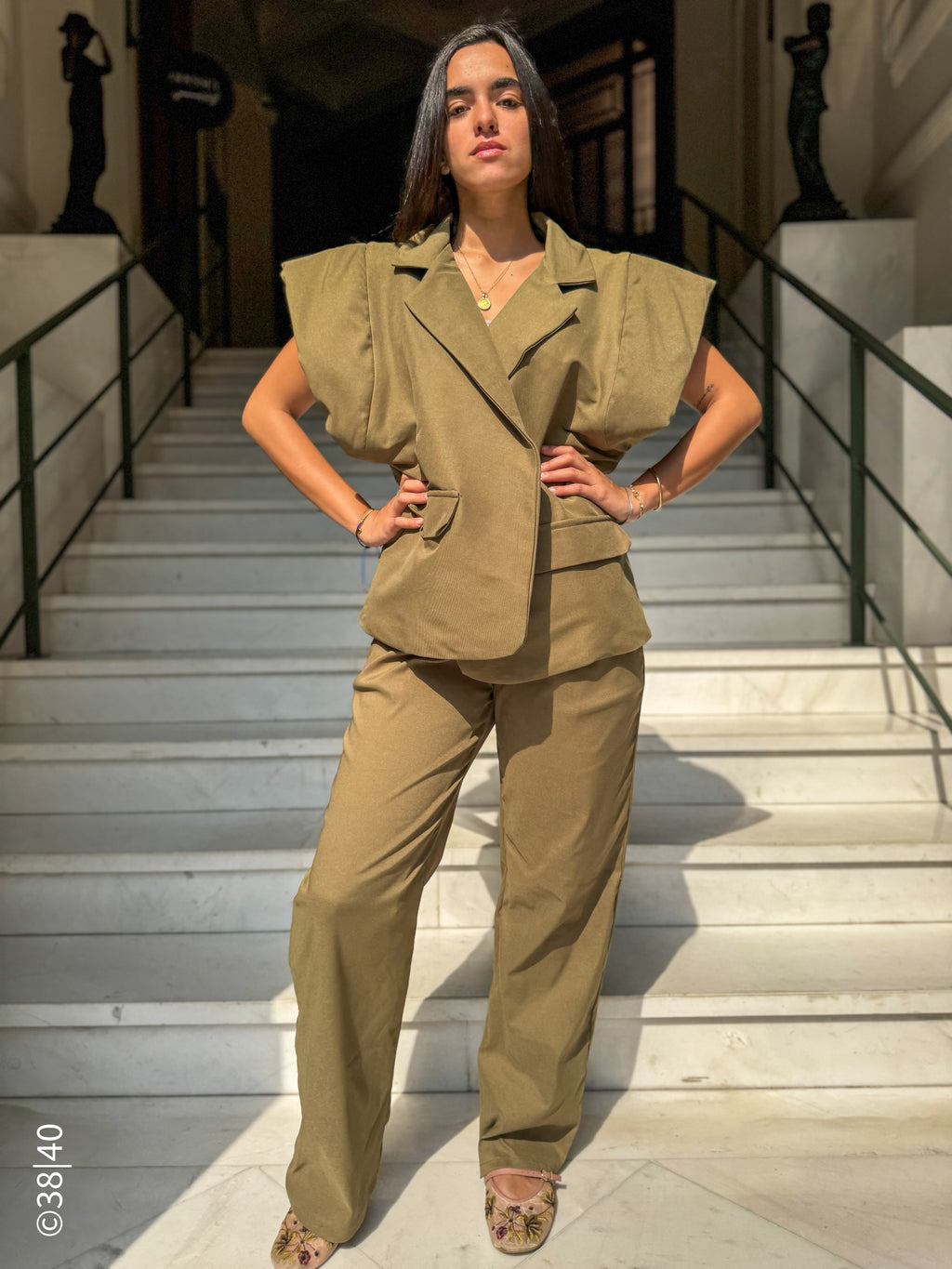 The Bold Shoulder Vest