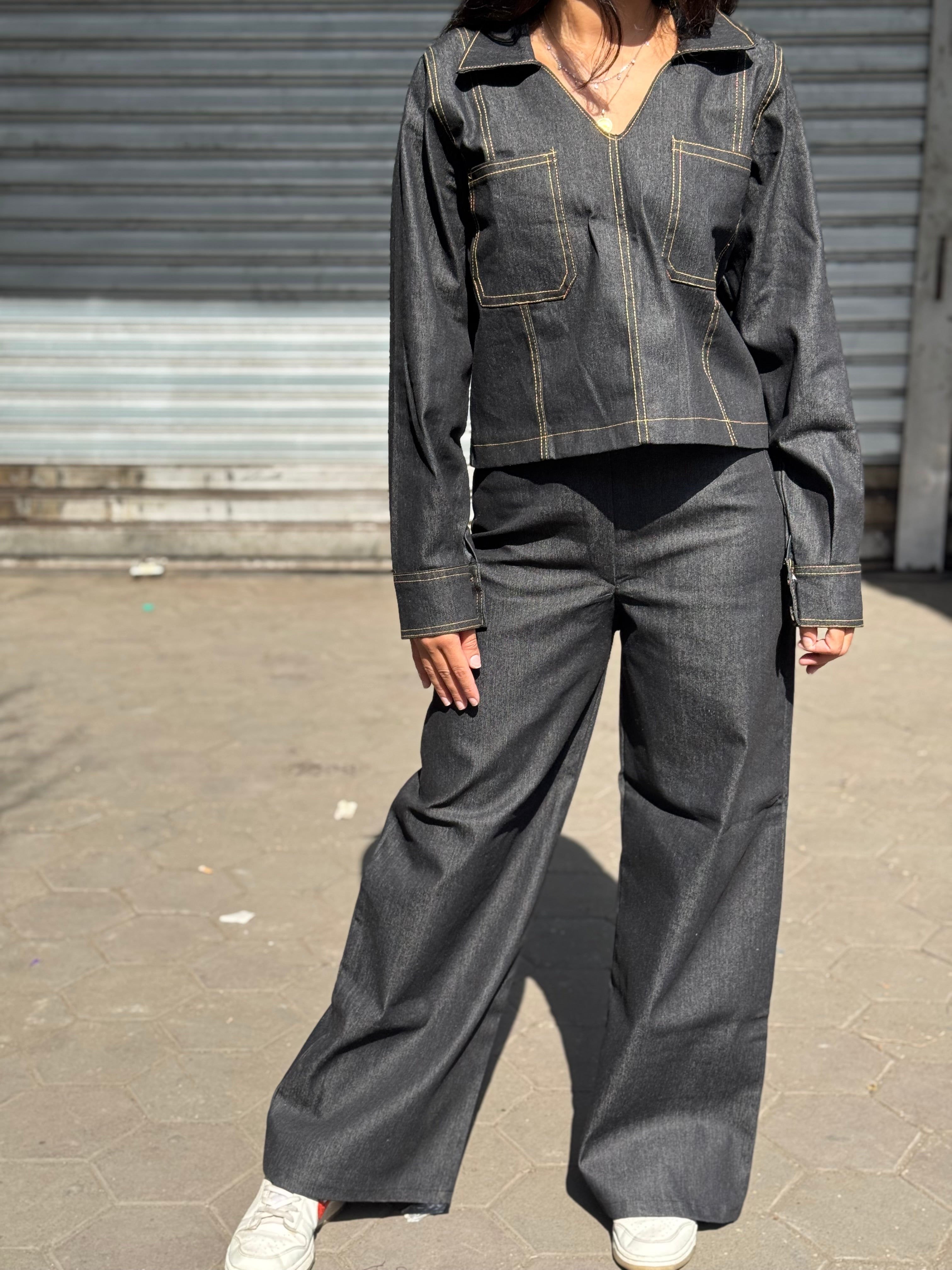 All Denim Pants