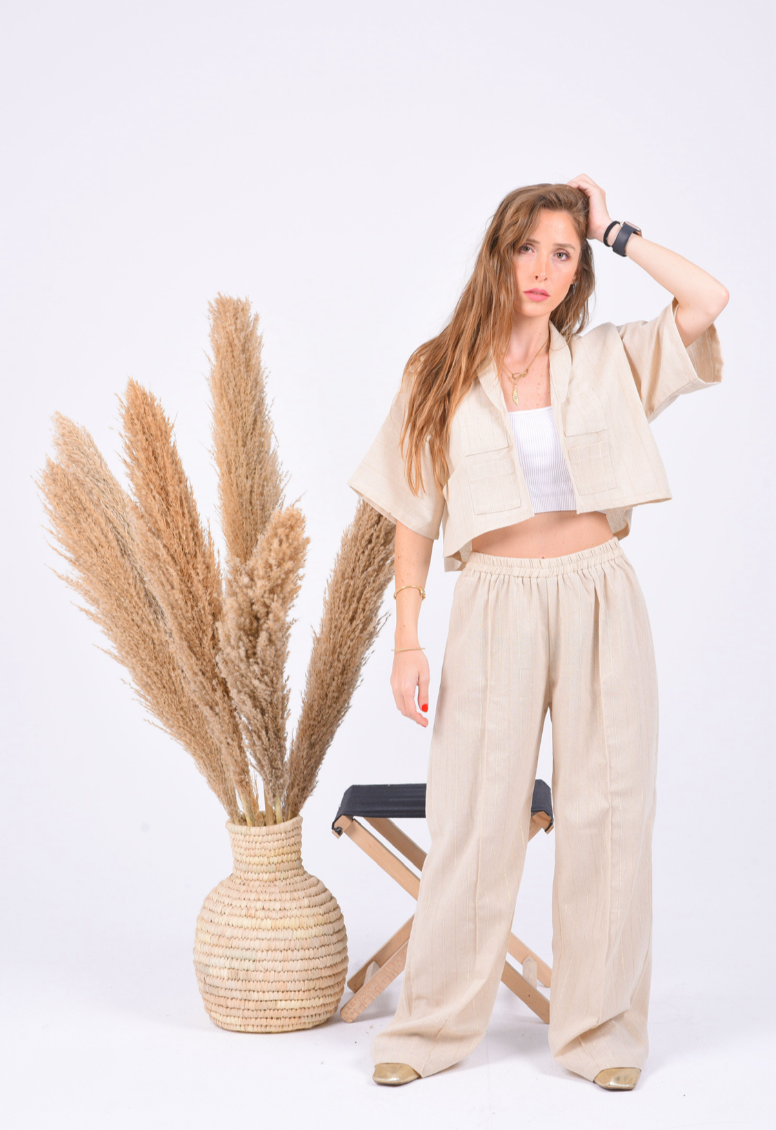 NYC Linen Set - Short Sleeve
