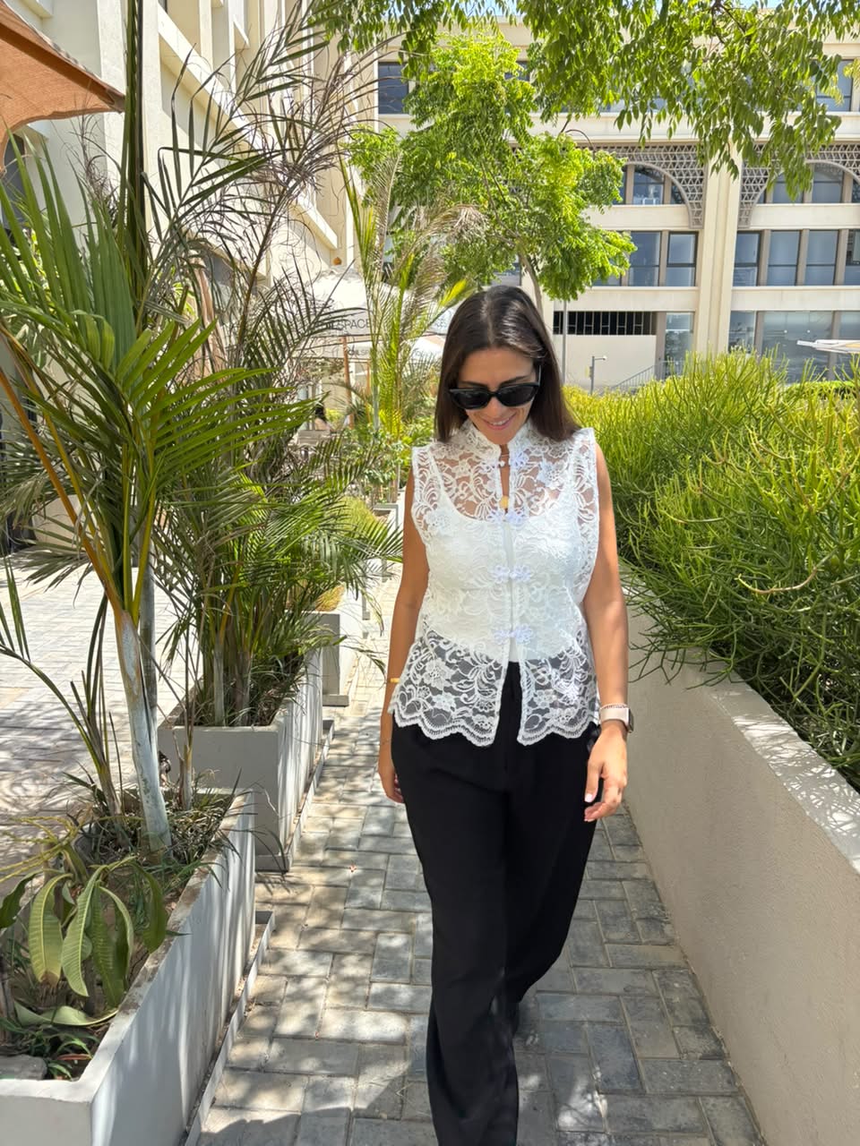 The Lace Statement Blouse